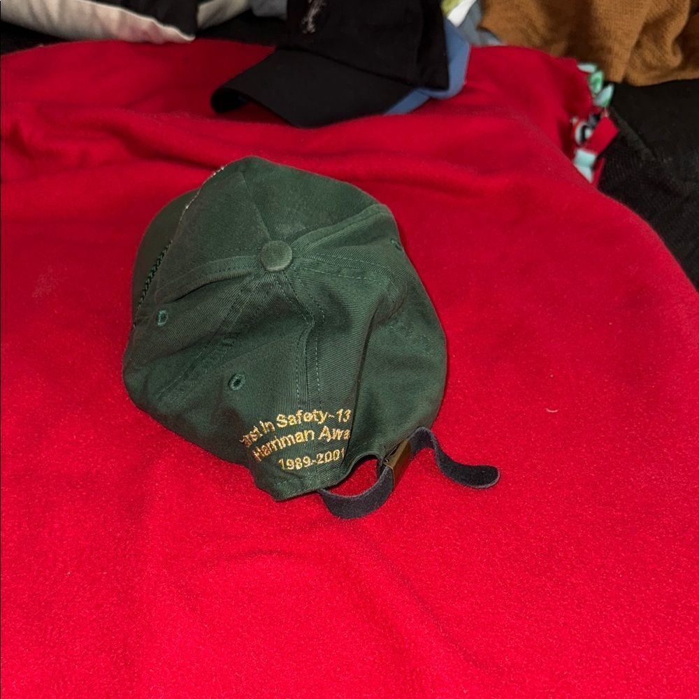 Green Embroidered Cap - Picture 4 of 6